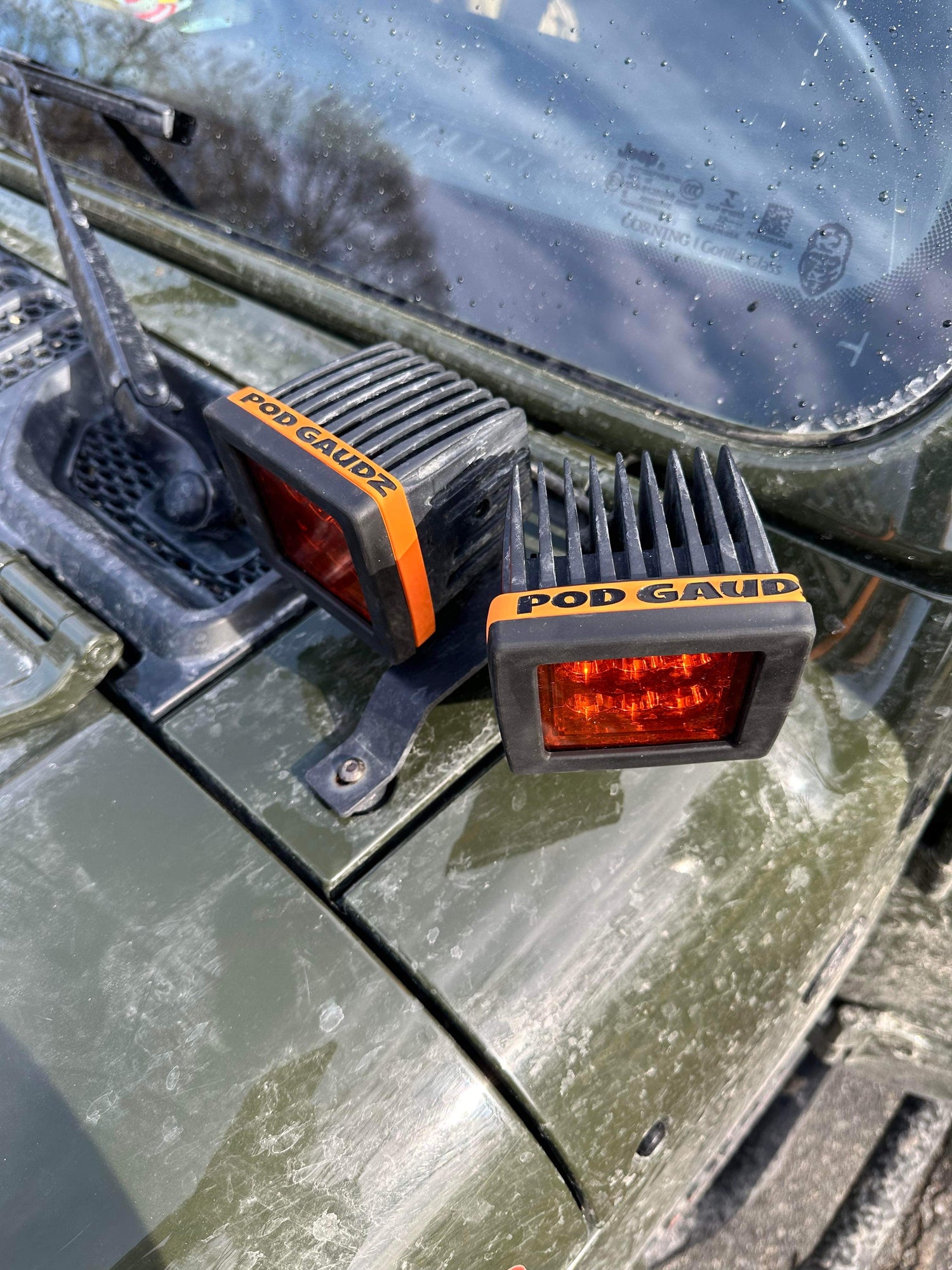 Auxiliary Light Cover Kit - 3