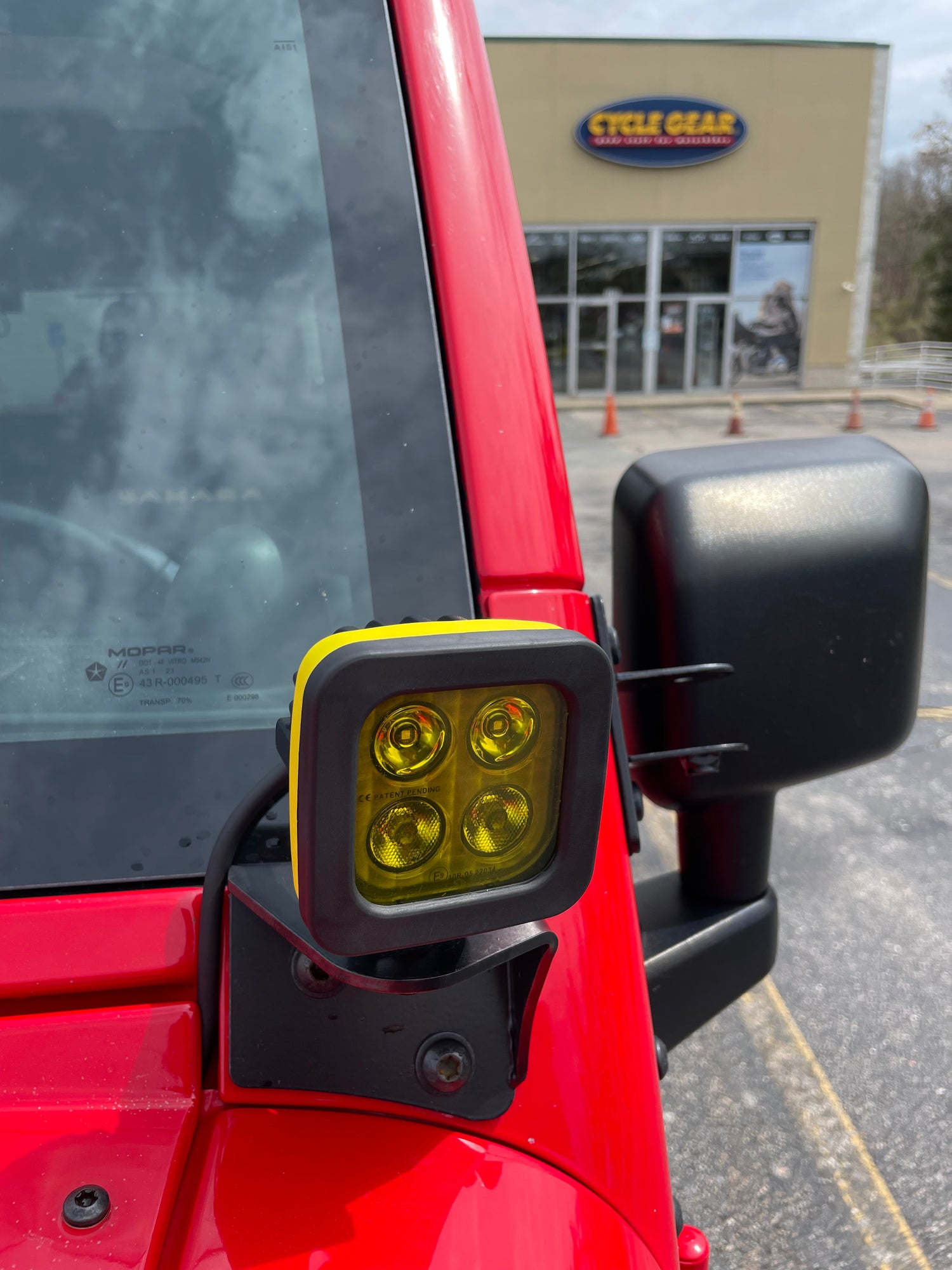 Auxiliary Light Cover Kit - 2.75