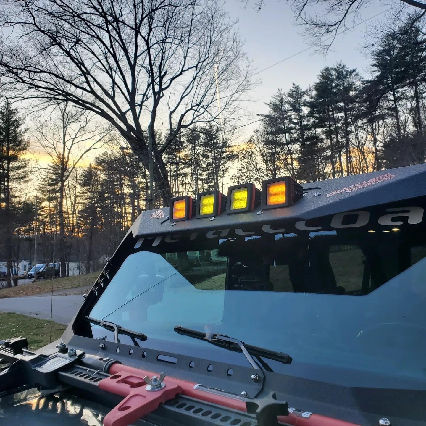 Auxiliary Light Cover Kit - 3